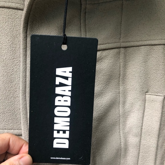 DEMOBAZA Top Coat Recondition Mens Small BRAND NEW Waxed Wool NIB - Picture 11 of 16